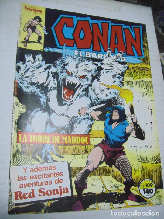C&oacute;mics: CONAN, EL B&Aacute;RBARO N&ordm; 109- ED. FORUM - Foto 1