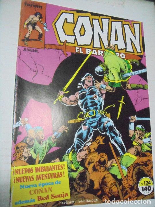 C&oacute;mics: CONAN, EL B&Aacute;RBARO N&ordm; 124- ED. FORUM - Foto 1