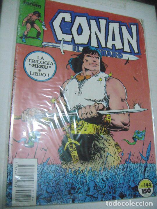 C&oacute;mics: CONAN, EL B&Aacute;RBARO N&ordm; 144- ED. FORUM - Foto 1