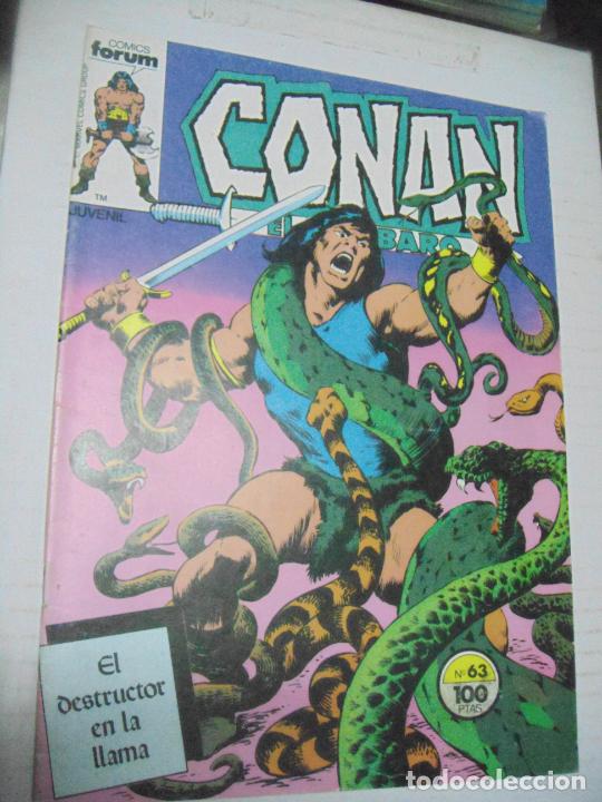 C&oacute;mics: CONAN, EL B&Aacute;RBARO N&ordm; 63- ED. FORUM - Foto 1