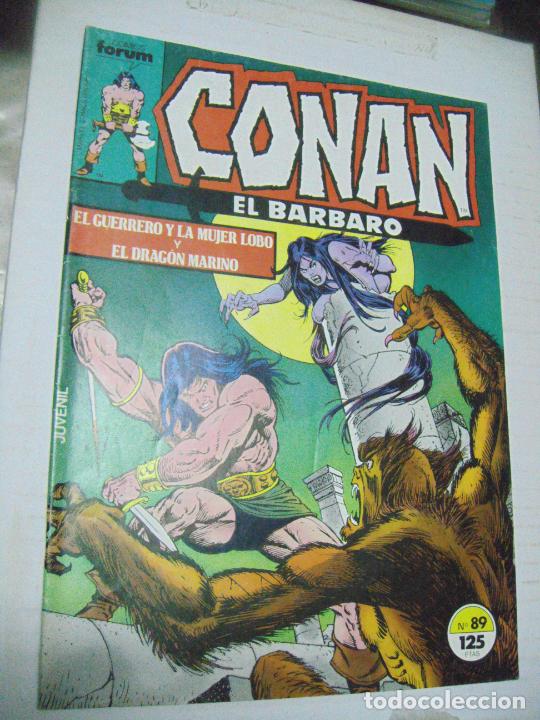 C&oacute;mics: CONAN, EL B&Aacute;RBARO N&ordm; 89- ED. FORUM - Foto 1