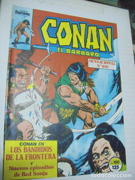 C&oacute;mics: CONAN, EL B&Aacute;RBARO N&ordm; 100- ED. FORUM - Foto 1