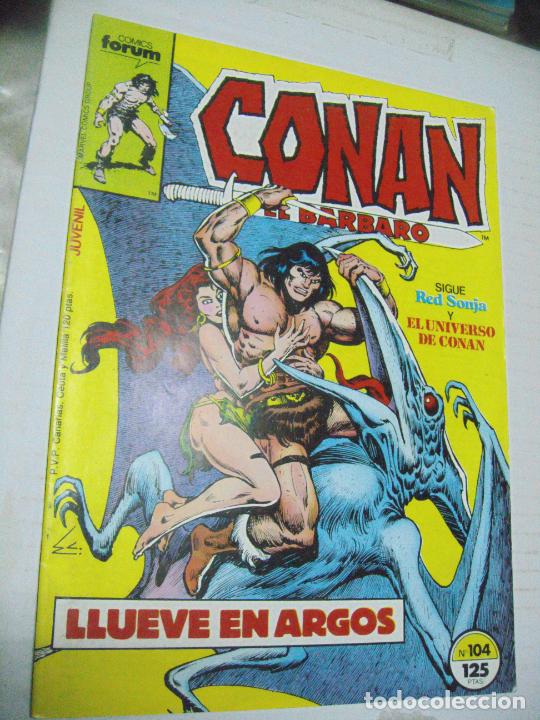 C&oacute;mics: CONAN, EL B&Aacute;RBARO N&ordm; 104- ED. FORUM - Foto 1
