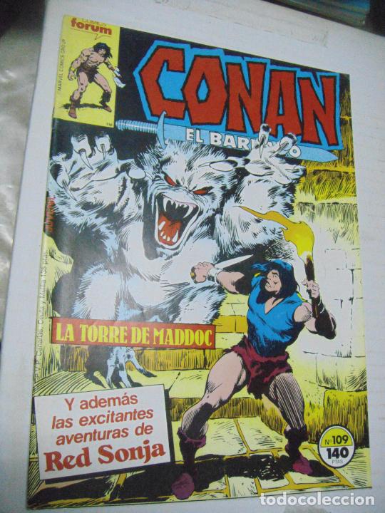 C&oacute;mics: CONAN, EL B&Aacute;RBARO N&ordm; 109- ED. FORUM - Foto 1