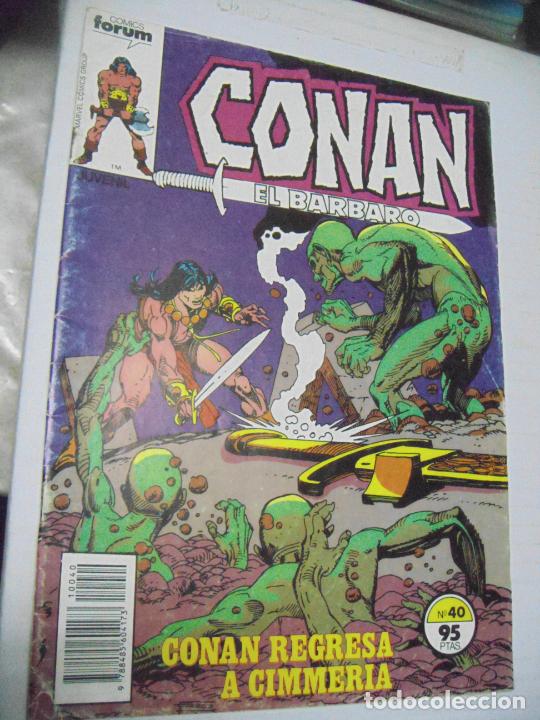 C&oacute;mics: CONAN, EL B&Aacute;RBARO N&ordm; 40- ED. FORUM - Foto 1