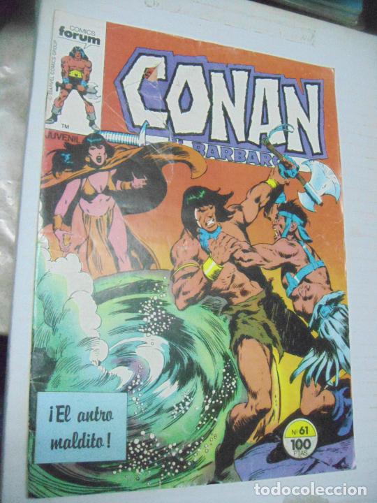 C&oacute;mics: CONAN, EL B&Aacute;RBARO N&ordm; 61- ED. FORUM - Foto 1
