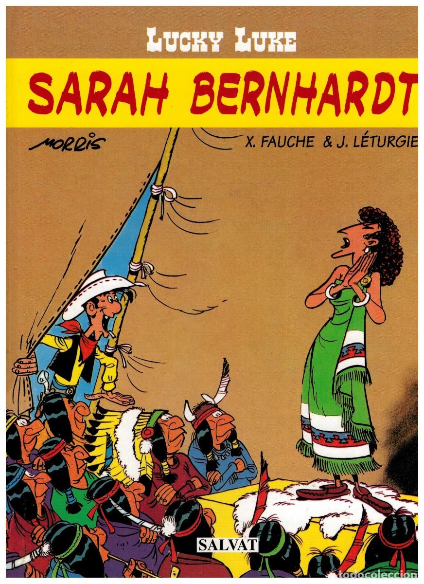 C&oacute;mics: LUCKY LUKE - SARAH BERNHARDT - MORRIS. SALVAT 2001. - Foto 1