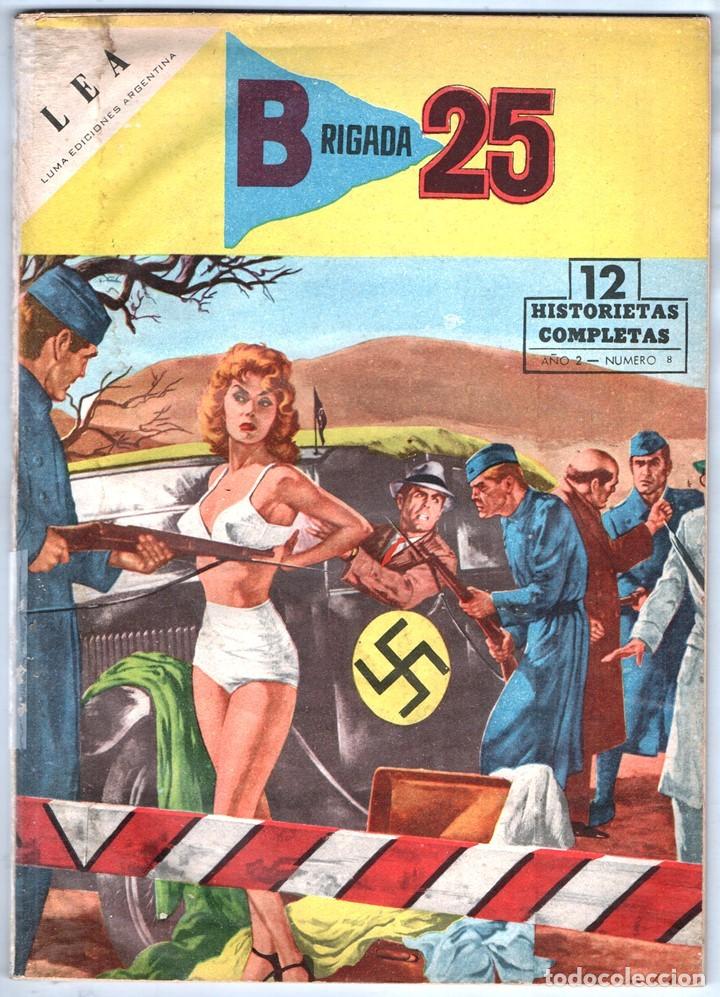 C&oacute;mics: BRIGADA 25 # 8 1960&acute;S MORTY MEEKLE CAVALLI JOHN COLEMAN MARCK TAYLOR BILLY THE KID 82 PAG