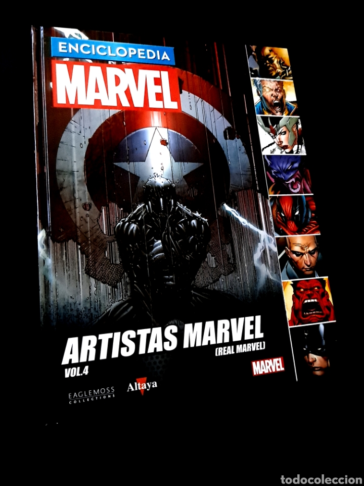 Fumetti: DE KIOSCO ENCICLOPEDIA MARVEL 70 ARTISTAS MARVEL VOL.4 ALTAYA TAPA DURA