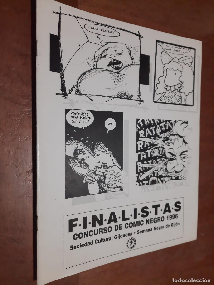 Fumetti: FINALISTAS. CONCURSO DE COMIC NEGRO 1996. SEMANA NEGRA GIJ&Oacute;N. GRAPA. BUEN ESTADO.