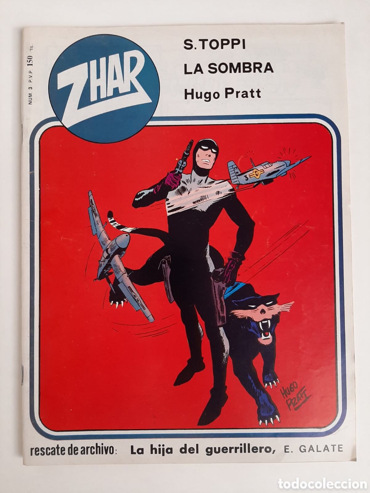 C&oacute;mics: Zhar Comic, La Sombra, de Hugo Pratt, 1983 - Foto 1