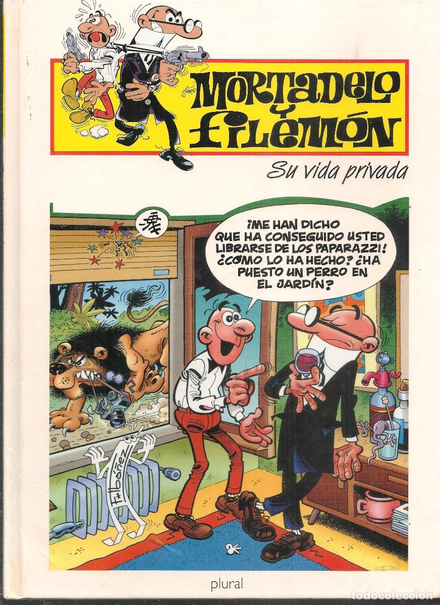 C&oacute;mics: MORTADELO Y FILEM&Oacute;N. SU VIDA PRIVADA. EDITA PLURAL. (B/A28) - Foto 1