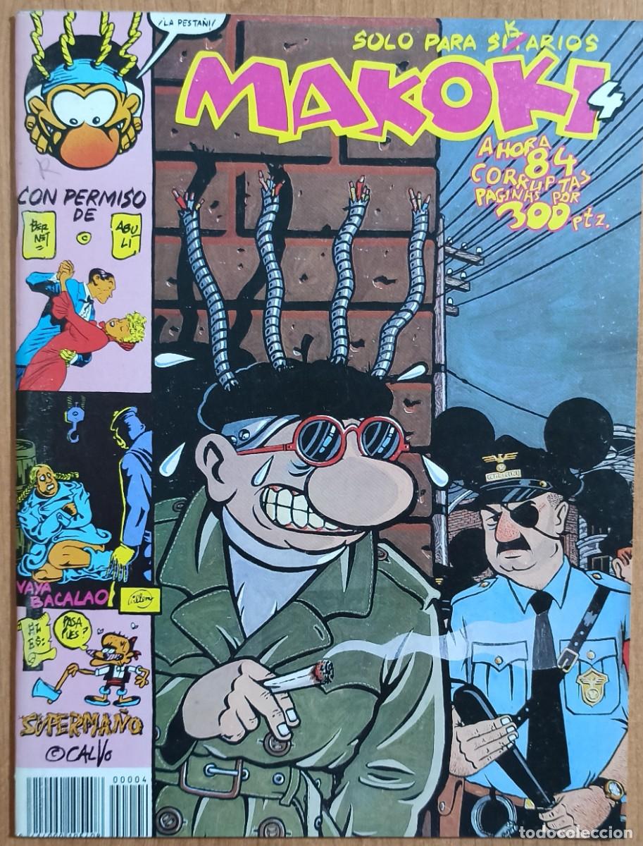 C&oacute;mics: MAKOKI N&ordm;4 - 1989 EDICIONES MAKOKI - BUEN ESTADO. - Foto 1
