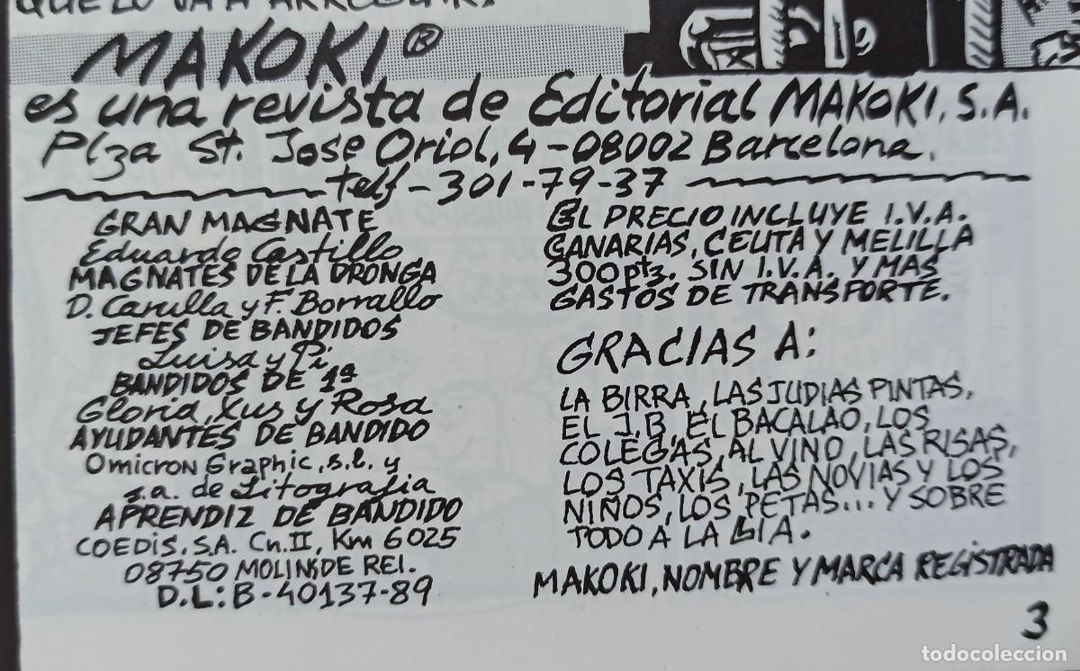 C&oacute;mics: MAKOKI N&ordm;4 - 1989 EDICIONES MAKOKI - BUEN ESTADO. - Foto 7