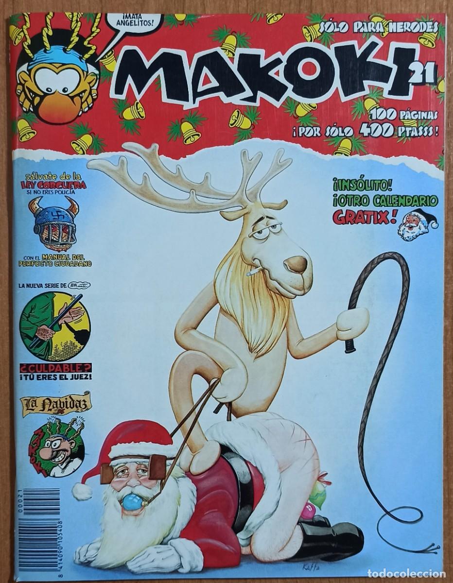 C&oacute;mics: MAKOKI N&ordm;21 - 1990 EDICIONES MAKOKI - EXCELENTE ESTADO. - Foto 1