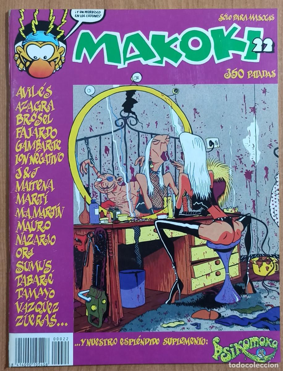 C&oacute;mics: MAKOKI N&ordm;22 - 1990 EDICIONES MAKOKI - EXCELENTE ESTADO. - Foto 1