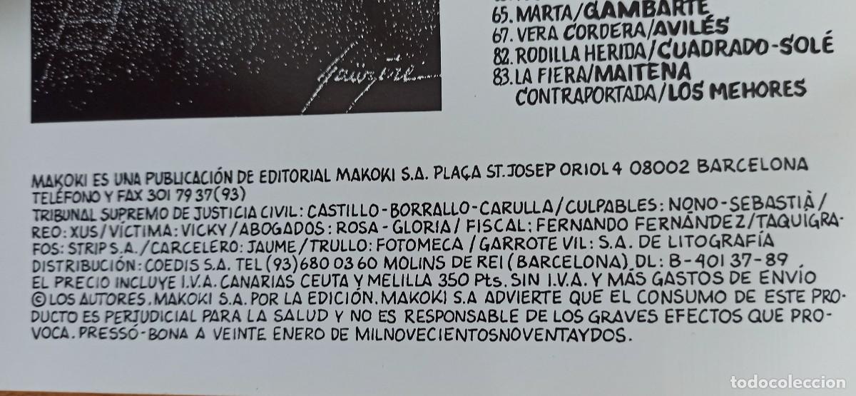 C&oacute;mics: MAKOKI N&ordm;22 - 1990 EDICIONES MAKOKI - EXCELENTE ESTADO. - Foto 7