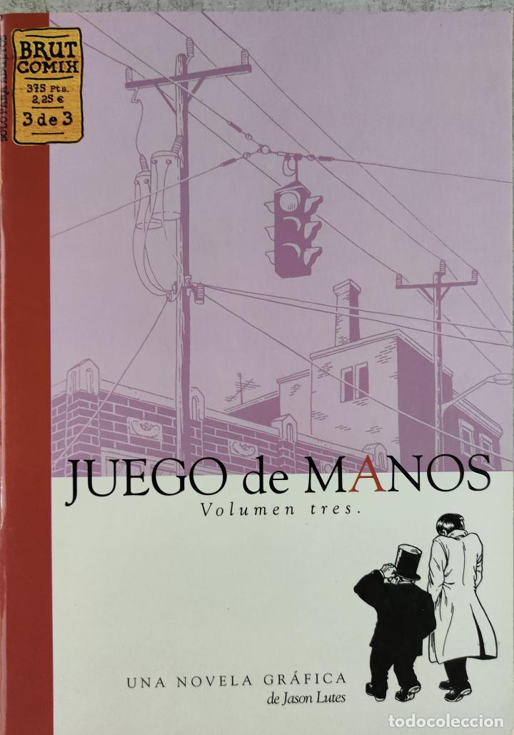 C&oacute;mics: JUEGO DE MANOS VOL 3 - Foto 1
