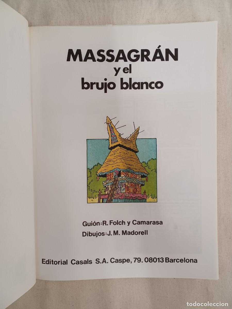 C&oacute;mics: MASSAGR&Aacute;N Y EL BRUJO BLANCO. R. FOLCH Y CAMARASA - Foto 3