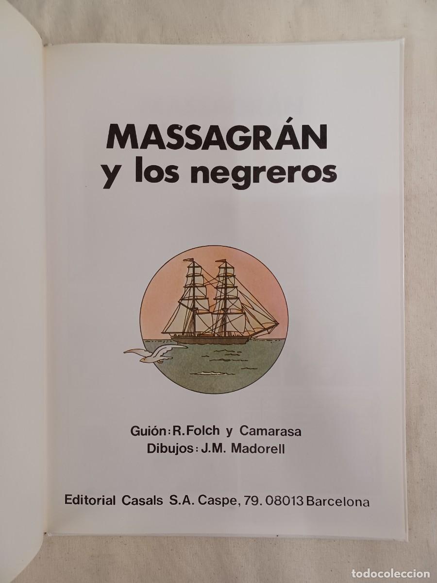 C&oacute;mics: MASSAGR&Aacute;N Y LOS NEGREROS. R. FOLCH Y CAMARASA - Foto 2