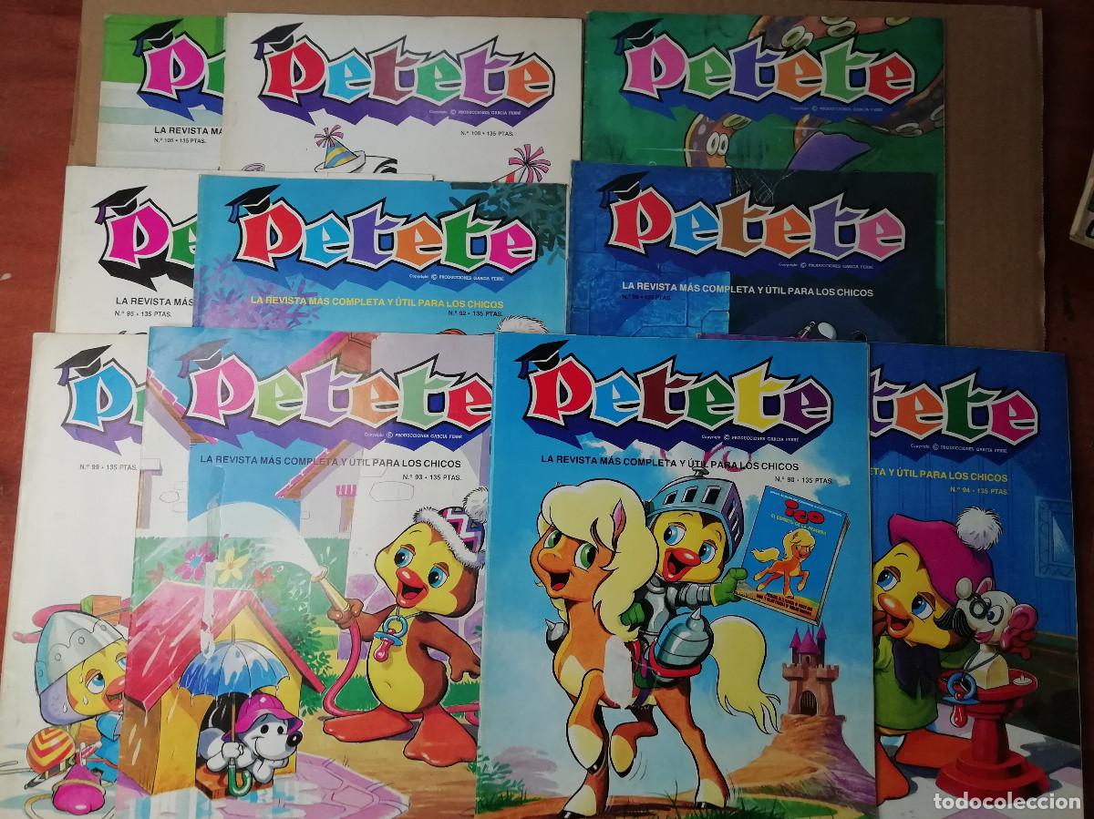 C&oacute;mics: LOTE 10 REVISTAS PETETE - Foto 1