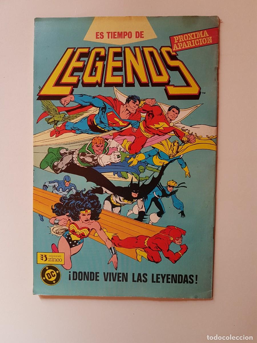 C&oacute;mics: LEGION DE SUPER-HEROES N&ordm;2, COMIC 1987- EDICIONES ZINCO - Foto 2
