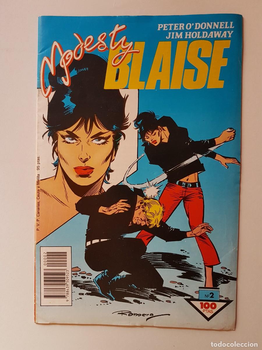 C&oacute;mics: MODESTY BLAISE N&ordm;2, COMIC 1988- EDITORIAL PLANETA - Foto 1