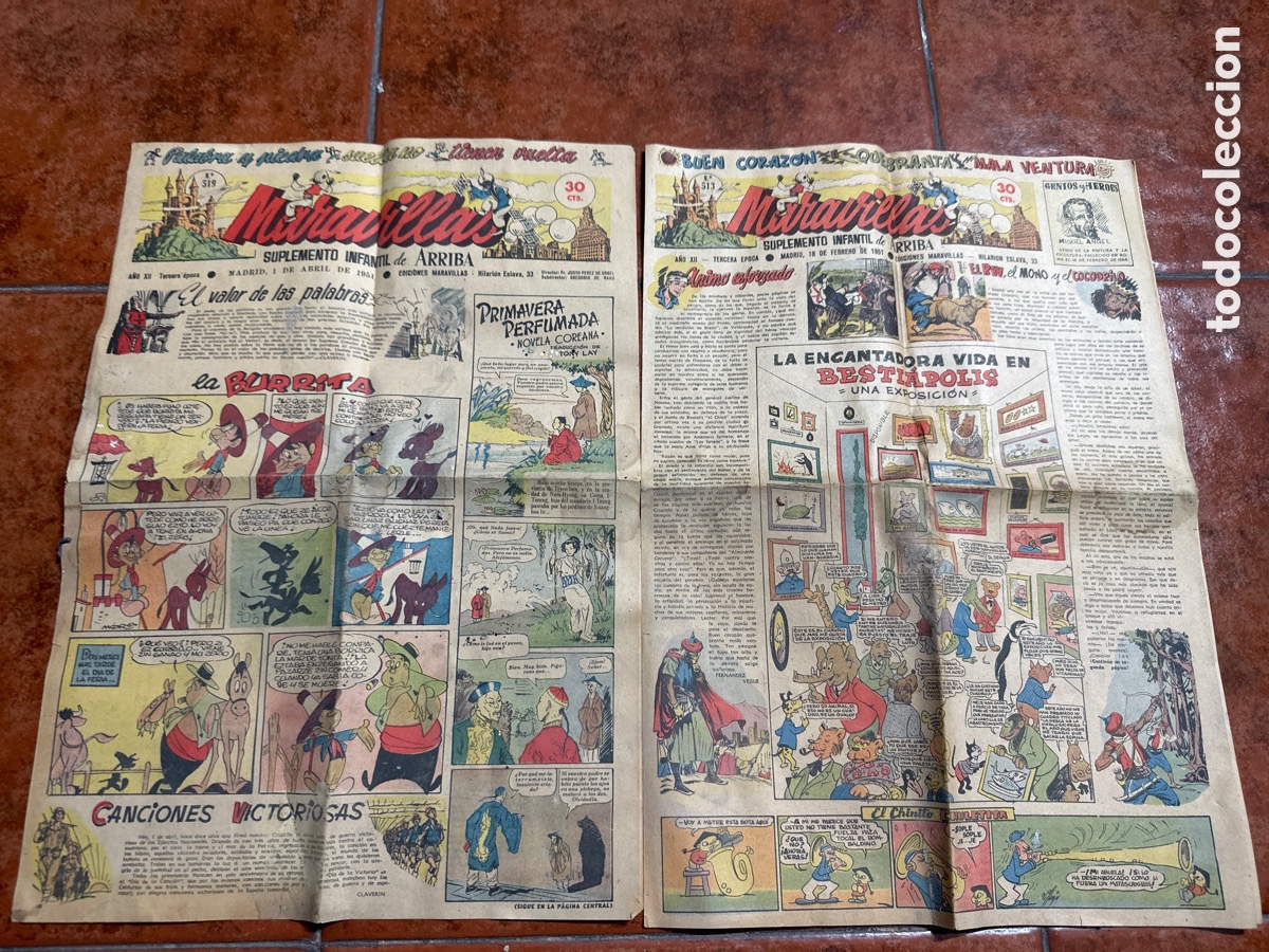 C&oacute;mics: &rdquo;&rdquo;MARAVILLAS, Suplemento Infantil de ARRIBA - Foto 1