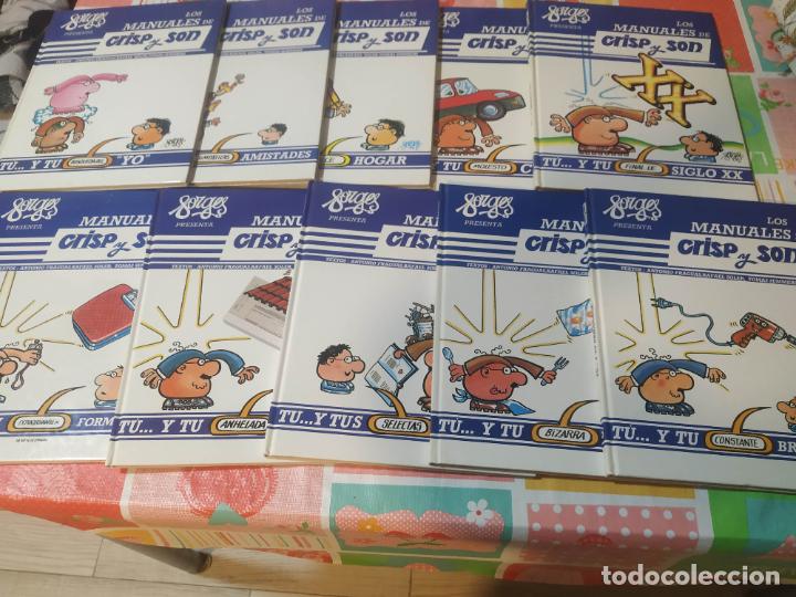 C&oacute;mics: LOS MANUALES DE CRISP Y SON 1 a 10 - Forges - Foto 1