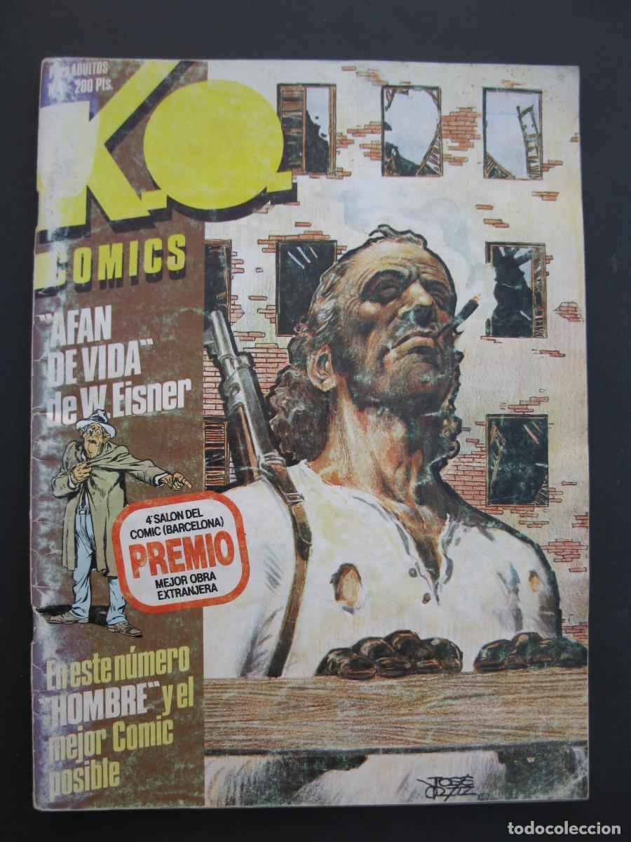 C&oacute;mics: K.O. COMICS - N&ordm; 4 - EDICIONES METROPOL - A&Ntilde;O 1984.