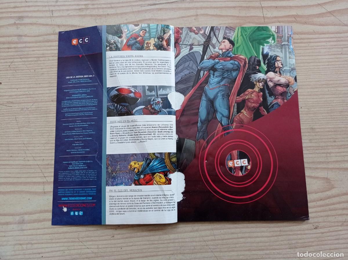 C&oacute;mics: Liga De La Justicia 3000 - Numero 3 - 2015 - ECC Ediciones - Foto 2