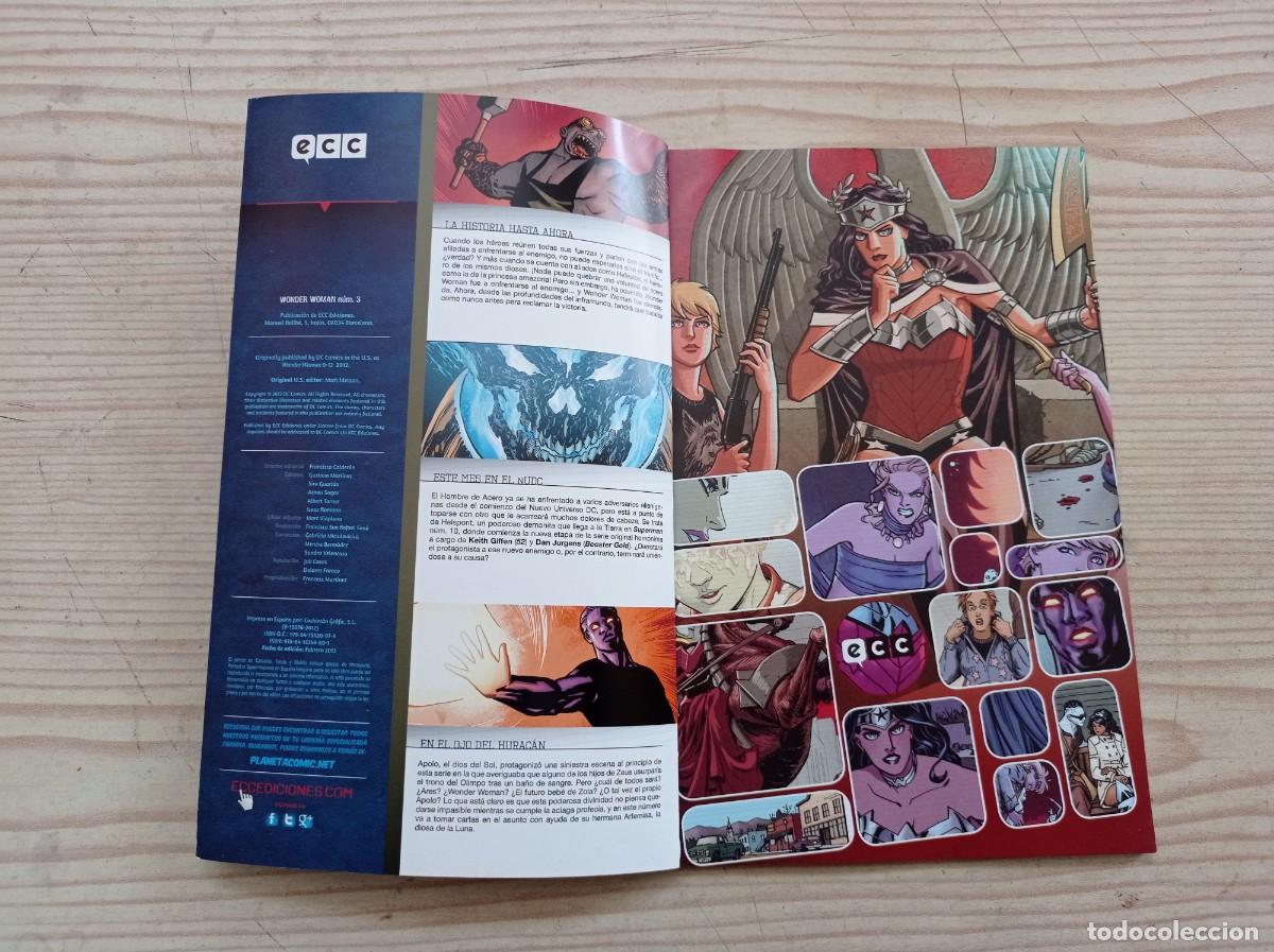 C&oacute;mics: Wonder Woman - Numero 3 - 2013 - ECC Ediciones - Foto 2