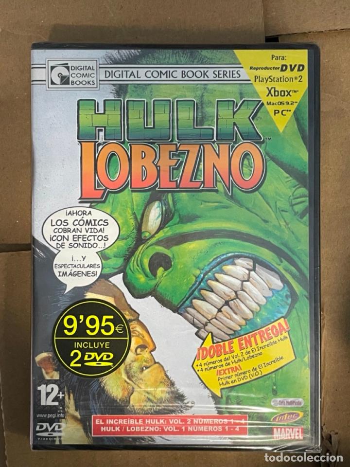 C&oacute;mics: HULK/ LOBEZNO DIGITAL COMIC BOOKS. INTEC INTERACTIVE, NUEVO Y PRECINTADO, 2.003 - Foto 1