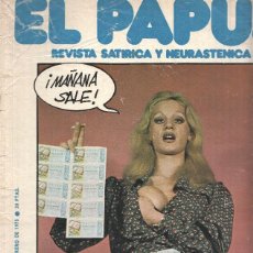 Cómics: REVISTA: EL PAPUS, AÑO III, NUMERO 071: LOTERIA Y QUINIELAS (22 FEBRERO 1975). Lote 378855844