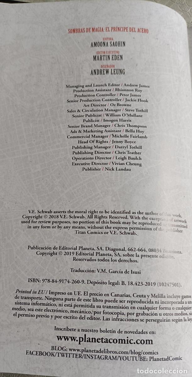 C&oacute;mics: V.E. SCHWAB. SOMBRAS DE MAGIA. VOLUMEN 1 - Foto 4