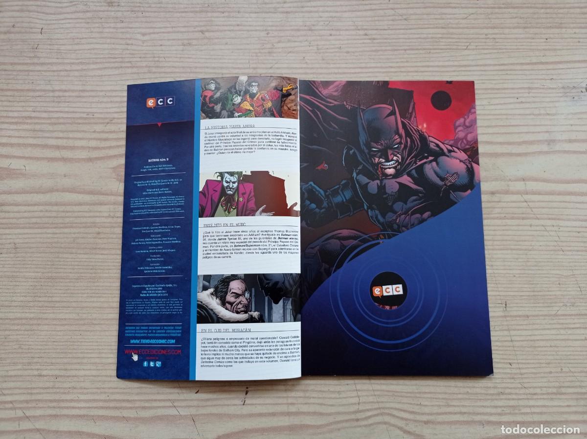 C&oacute;mics: Batman - Requiem - Numero 9 - 2015 - ECC Ediciones - Foto 2