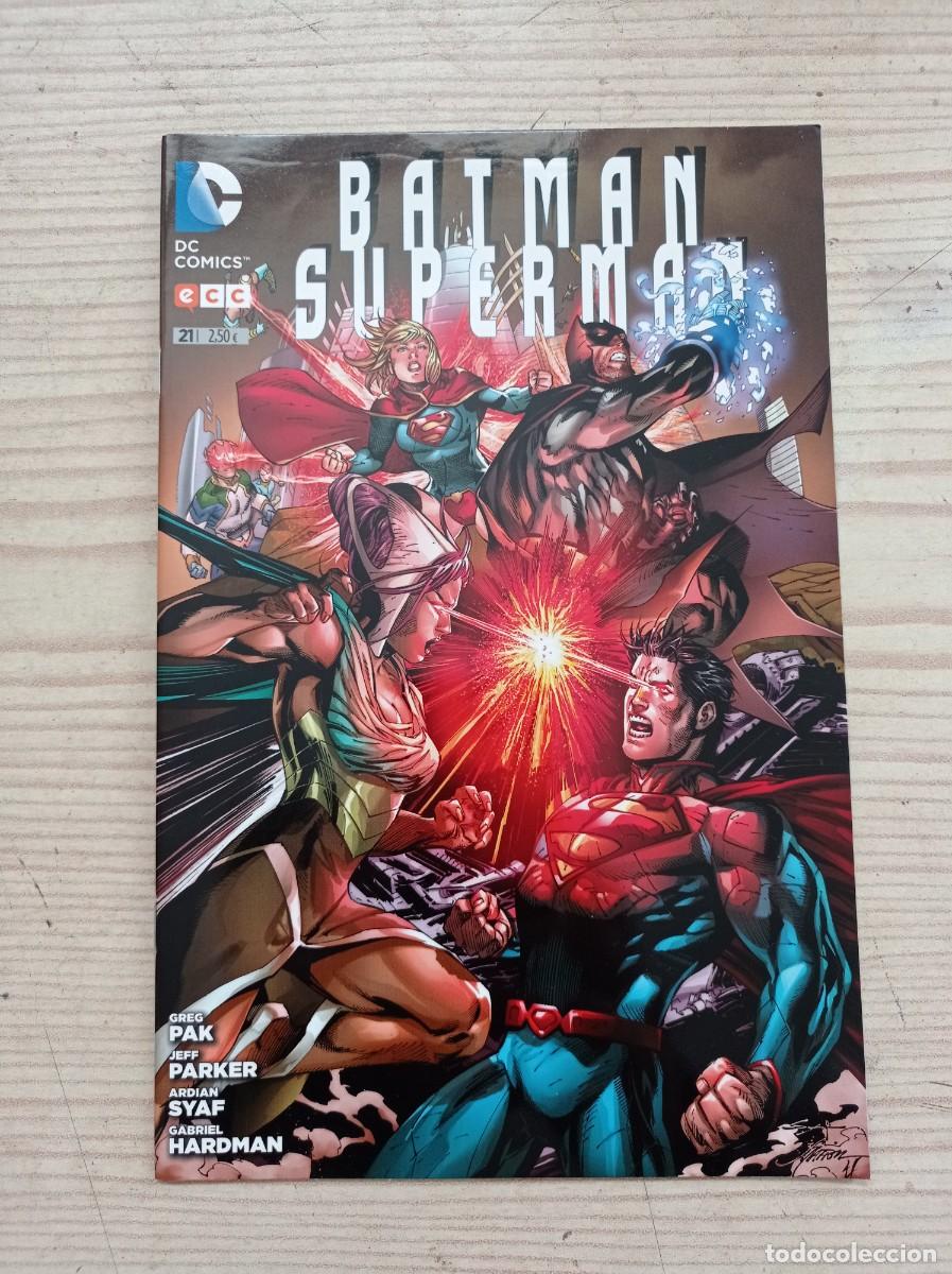 C&oacute;mics: Batman - Superman - Numero 21 - 2015 - ECC Ediciones - Foto 1