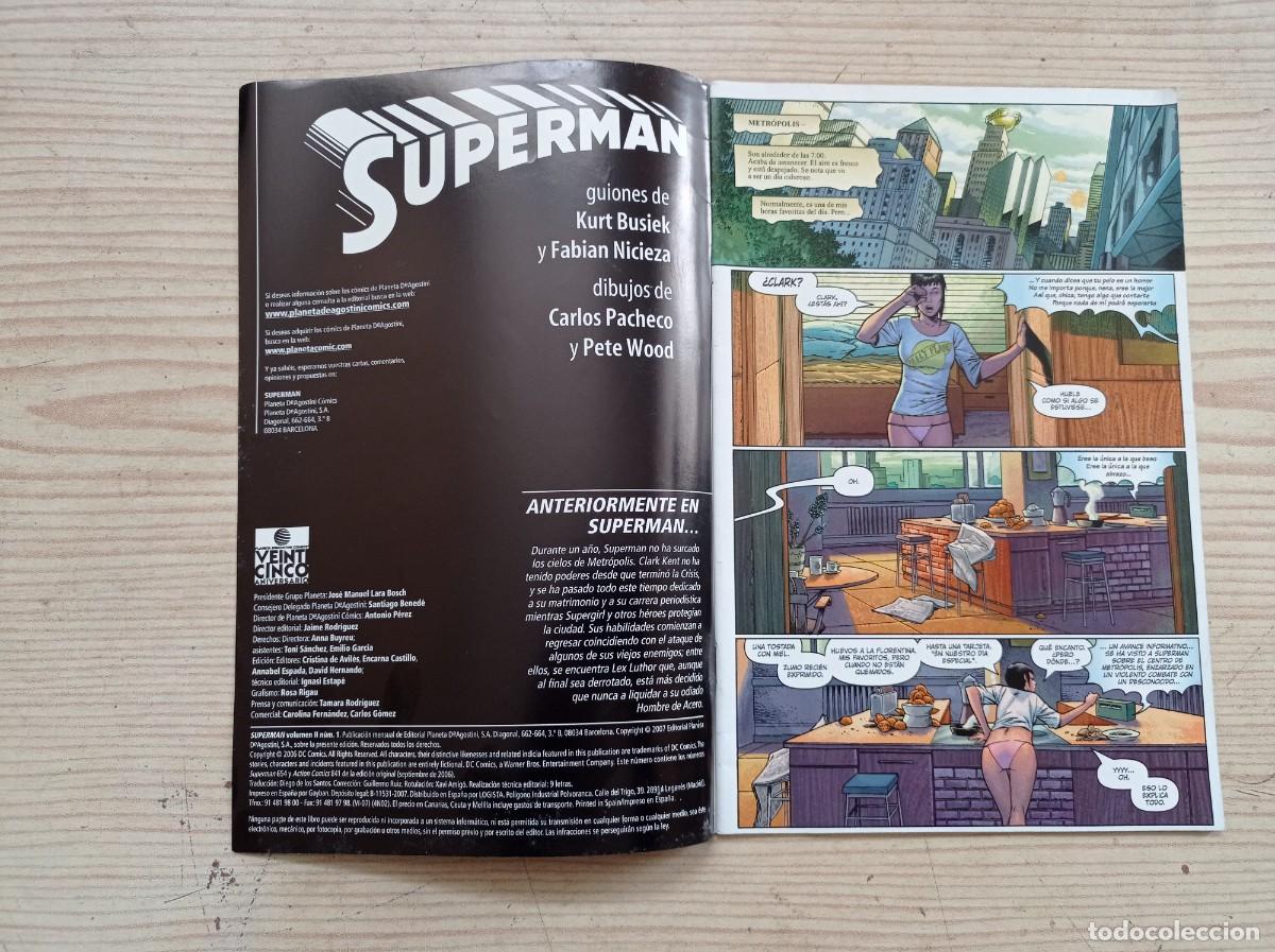 C&oacute;mics: Superman - Volumen II - Numero 1 - 2007 - Planeta - Foto 2