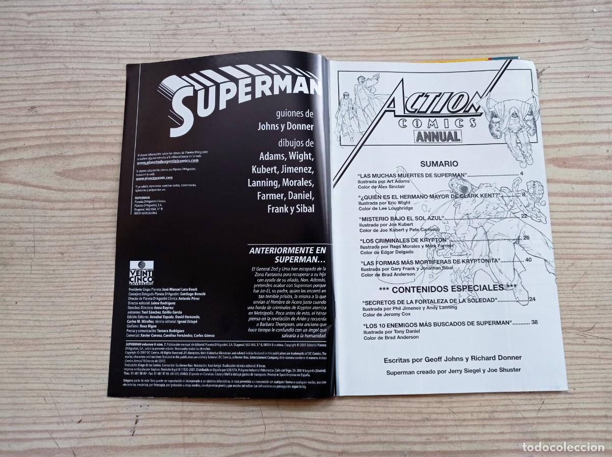 C&oacute;mics: Superman - Volumen II - Numero 7 - 2007 - Planeta - Foto 2