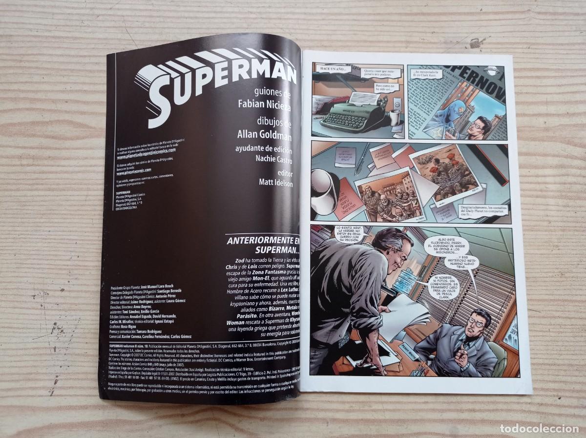 C&oacute;mics: Superman - Volumen II - Numero 10 - 2008 - Planeta - Foto 2