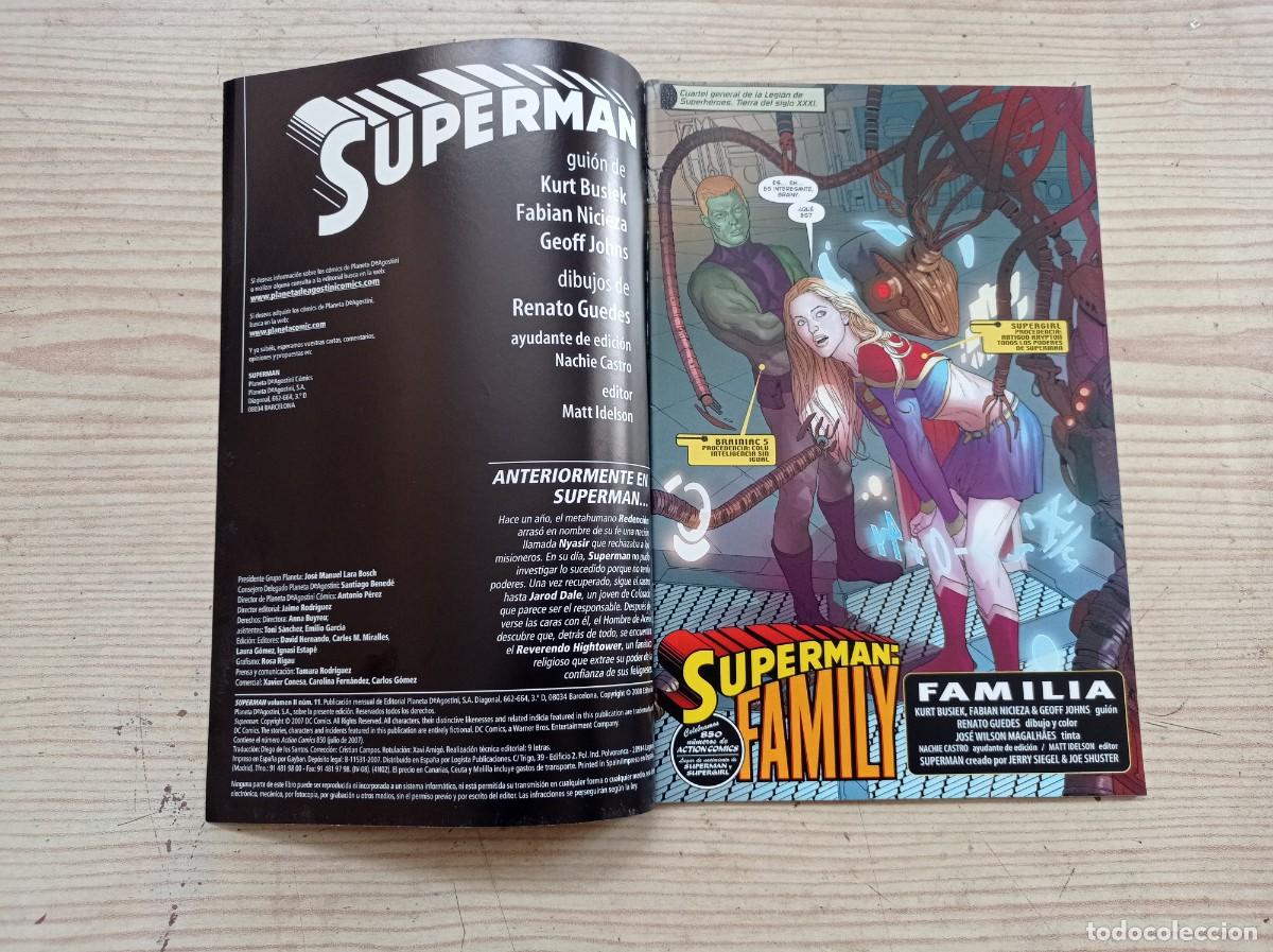 C&oacute;mics: Superman - Volumen II - Numero 11 - 2008 - Planeta - Foto 2