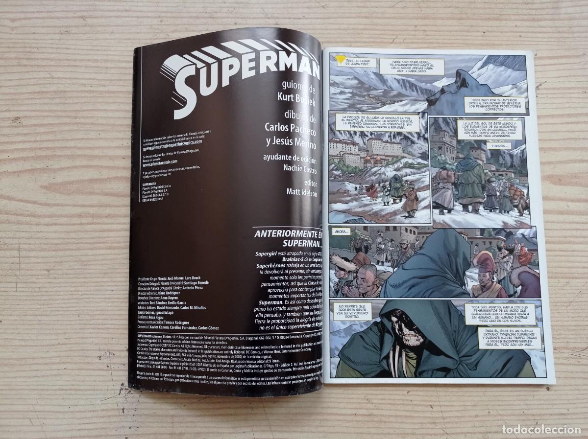 C&oacute;mics: Superman - Volumen II - Numero 12 - 2008 - Planeta - Foto 2