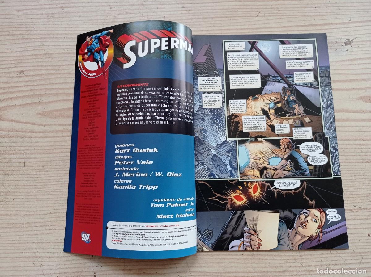 C&oacute;mics: Superman - Volumen II - Numero 19 - 2008 - Planeta - Foto 2
