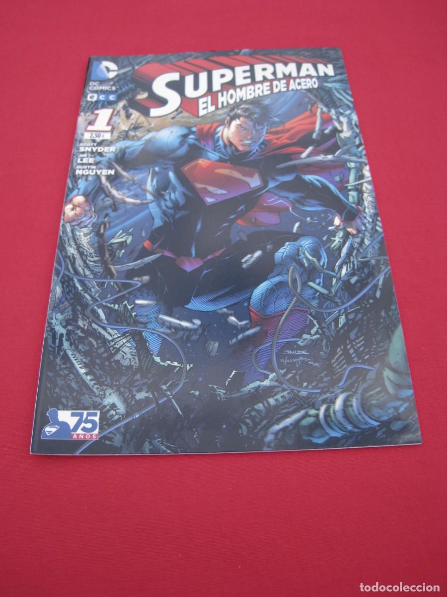 C&oacute;mics: SUPERMAN - EL HOMBRE DE ACERO - N&ordm; 1 - DC COMICS - ECC. - Foto 1
