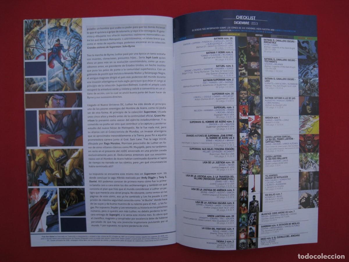 C&oacute;mics: SUPERMAN - EL HOMBRE DE ACERO - N&ordm; 2 - DC COMICS - ECC. - Foto 5