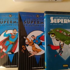 Cómics: LOS ARCHIVOS DE SUPERMAN EN ACTION COMICS - JERRY SIEGEL / JOE SHUSTER. Lote 379853009