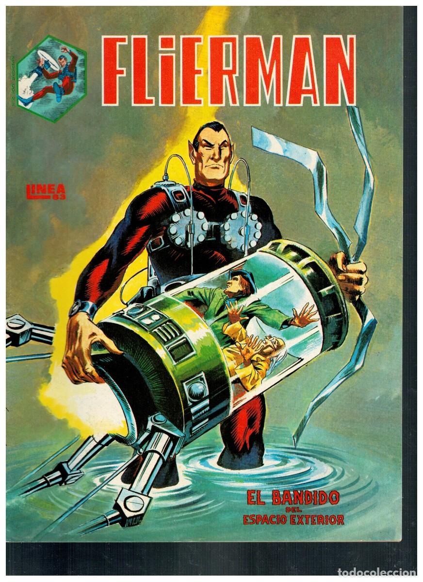 C&oacute;mics: FLIERMAN. LINEA 83. N&Uacute;MEROS 1-2-3. DE 4 COMPLETA. MUY BUENOS. - Foto 2