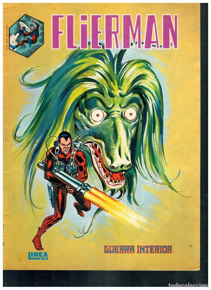 C&oacute;mics: FLIERMAN. LINEA 83. N&Uacute;MEROS 1-2-3. DE 4 COMPLETA. MUY BUENOS. - Foto 3