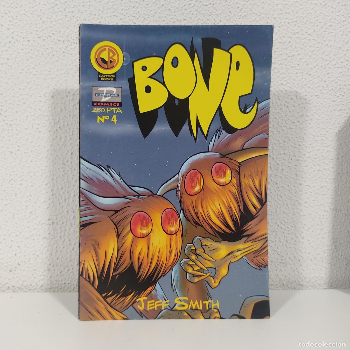 C&oacute;mics: BONE N&ordm; 4 / JEFF SMITH / DUDE COMICS / CARTOON BOOKS - Foto 1