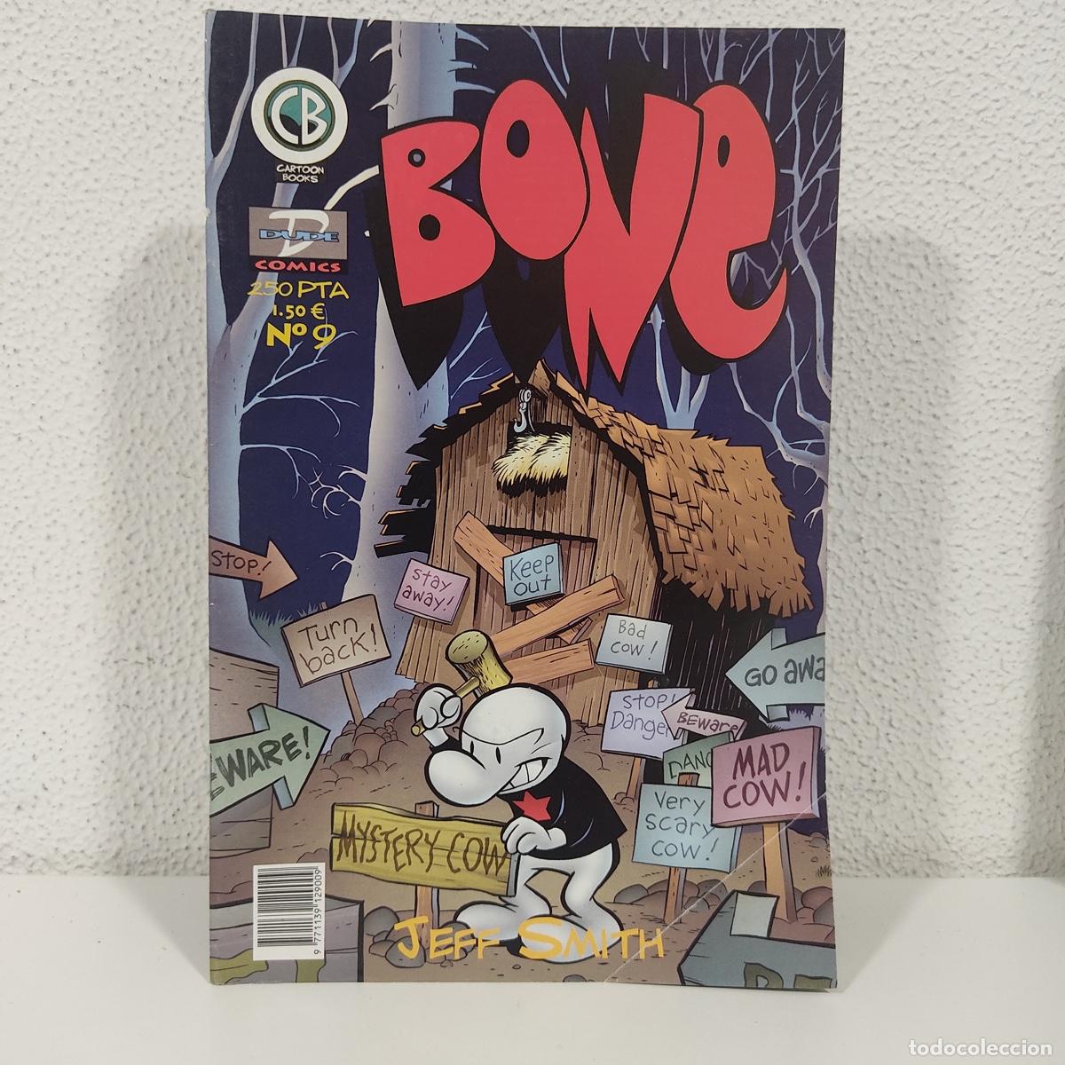 C&oacute;mics: BONE N&ordm; 9 / JEFF SMITH / DUDE COMICS / CARTOON BOOKS - Foto 1